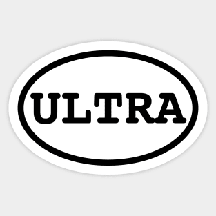 Ultra Runner Decal Sticker